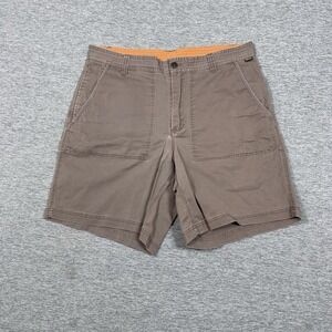 Howler Brothers Clarksville Walk Shorts Size 36 Beige Brushed Twill Outdoor